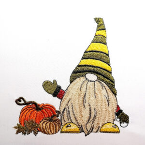 Gnome with Pumpkin - 2 Sizes
