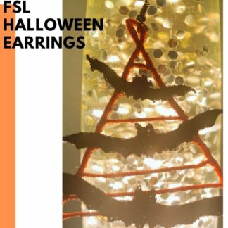 FSL Halloween earrings