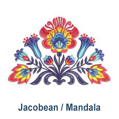 Jacobean and Mandala