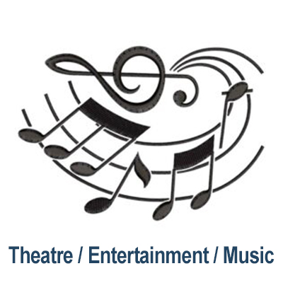 Theatre, Entertainment, Music, Movies, Circus, Parties, etc.