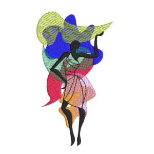 Abstract African Lady 7