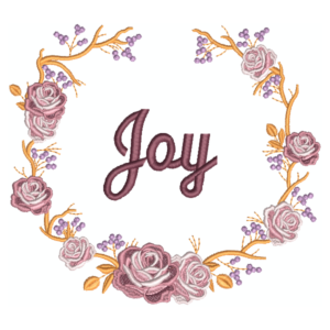 Rose Wreath Delight Joy - 3 Sizes